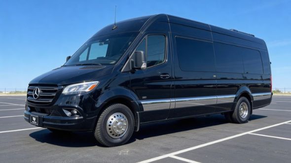 evansville 18 passenger sprinter van