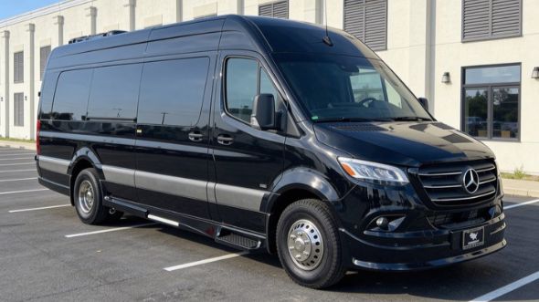 evansville airport sprinter van service