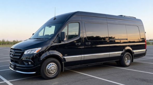 evansville concert sprinter van rental
