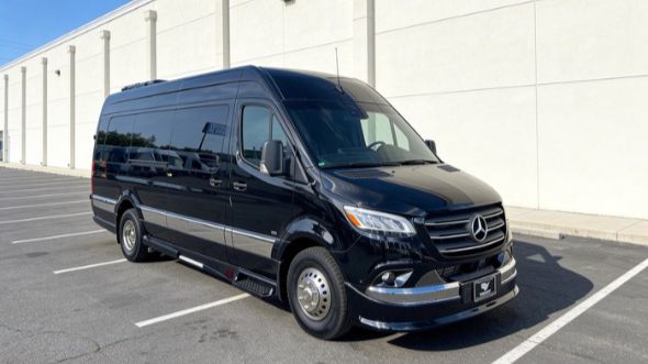 evansville corporate sprinter van service