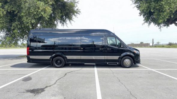 evansville private event sprinter van rental