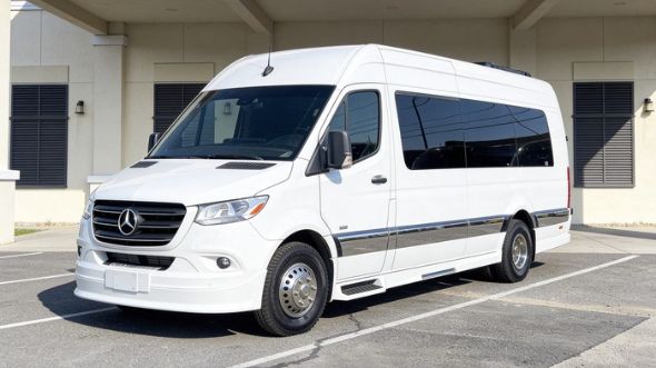 evansville wedding sprinter van rental
