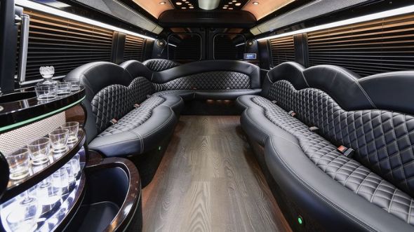 sprinter limousine inside evansville